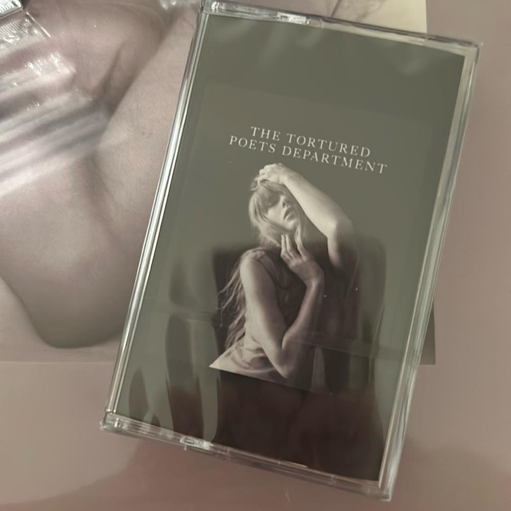 TTPD The Black Dog Cassette Tape - Taylor Swift